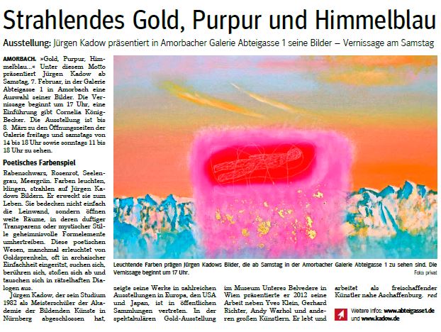 galerie abteigasse1, cornelia könig-becker
